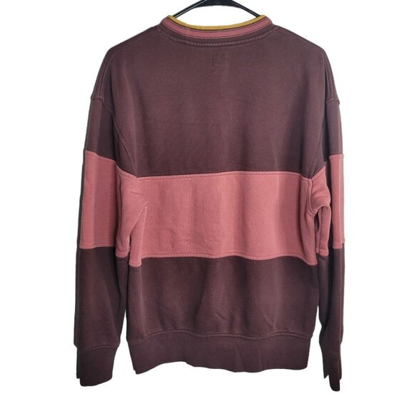 Levis Relaxed Fit Sweatshirt Pullover Crewneck Brown Mens Small Long Sleeve - Picture 2 of 10